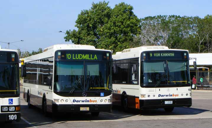 Buslink Mercedes O500LE Volgren CR228L 151 & O405NH CR221L 152